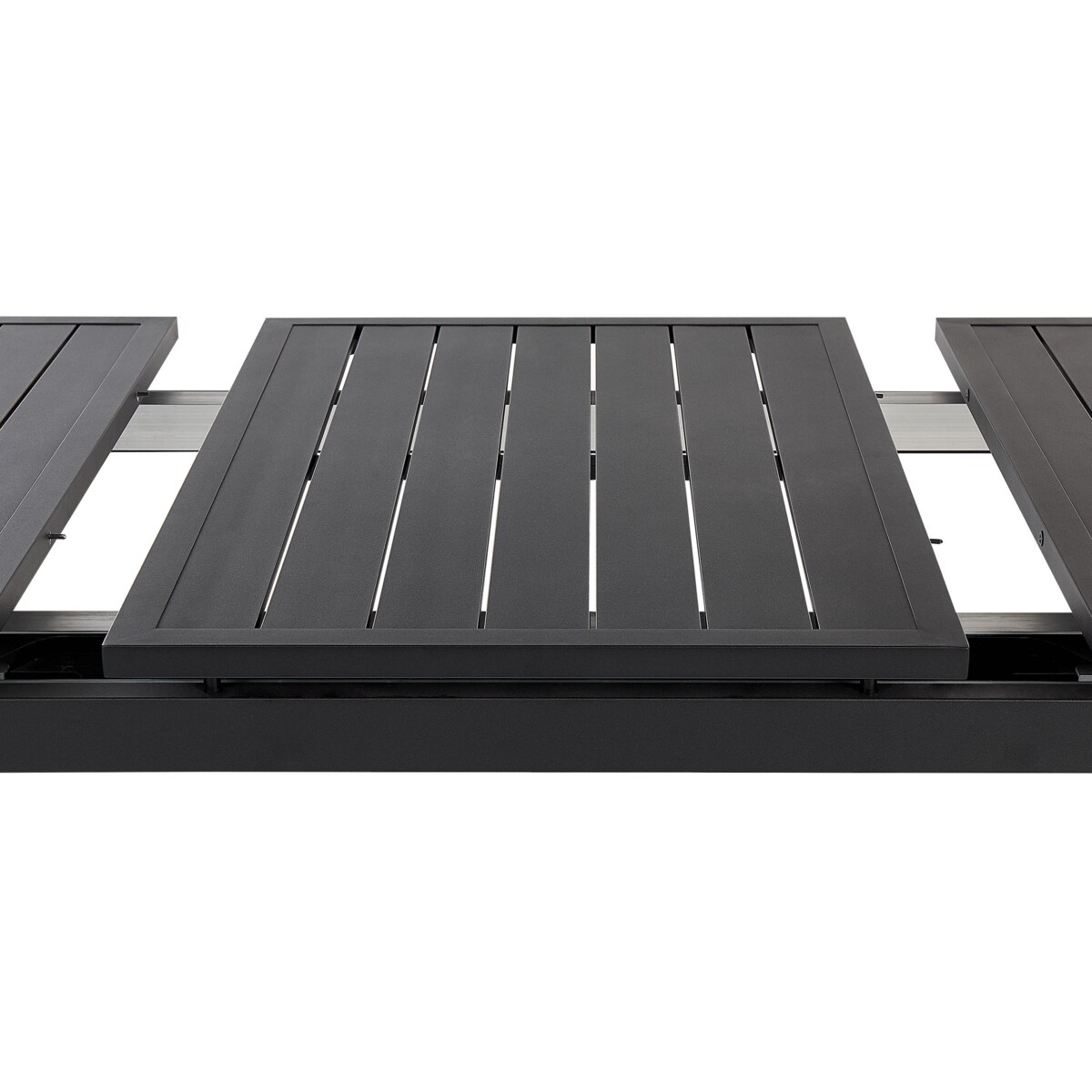 Zestaw ogrodowy dla 6 osób VALCANETTO/TAVIANO Metal Czarny