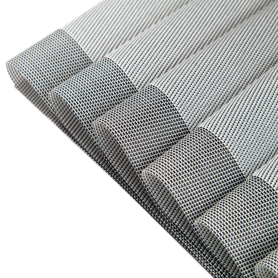 Srebrna Podkładka na Stół Blat pod Naczynia Talerze 35 x 35 latte Kwadratowa