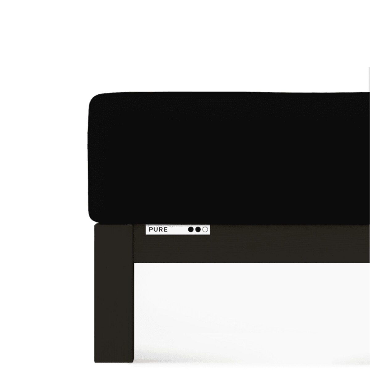 Prześcieradło Schlafgut Pure Baby Uniwersalny Off Black 799