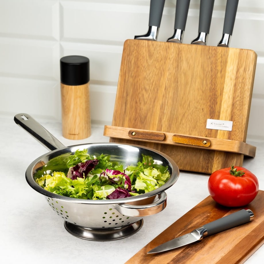 Cedzak durszlak z uchwytami 24cm KINGHOFF