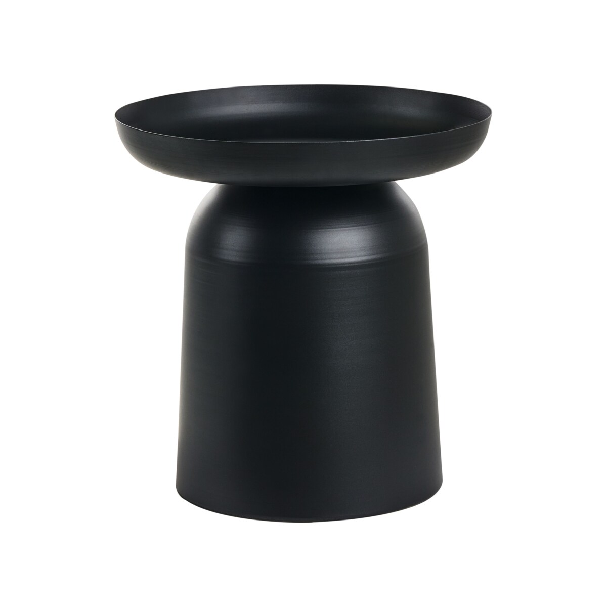 Stolik pomocniczy TORRENS Metal Czarny