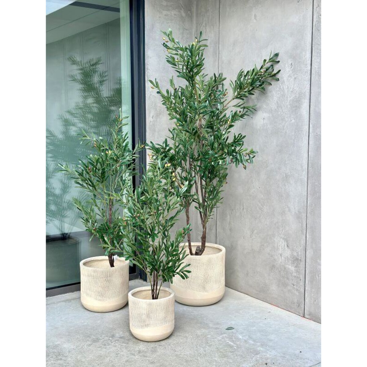 DRZEWKO SZTUCZNE OLIWNE - 150 cm DEKORACJA INSPIROWANA NATURĄ