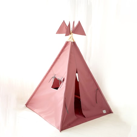 Wodoodporny namiot, tipi do ogrodu Dark Pink