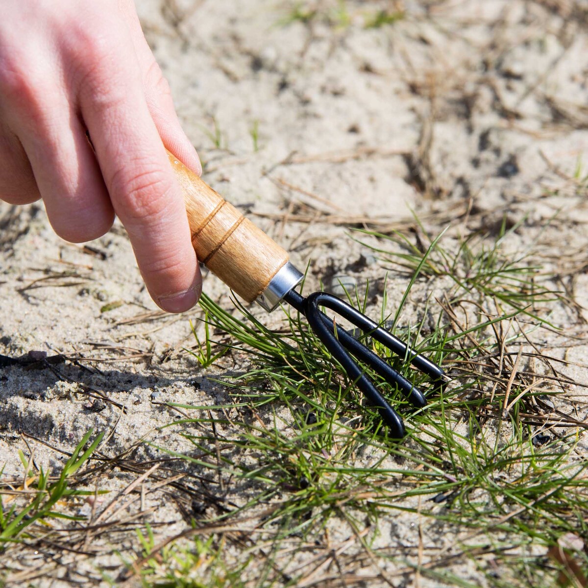 Zestaw Narzędzi Ogrodowych Grabki Łopatka 2W1