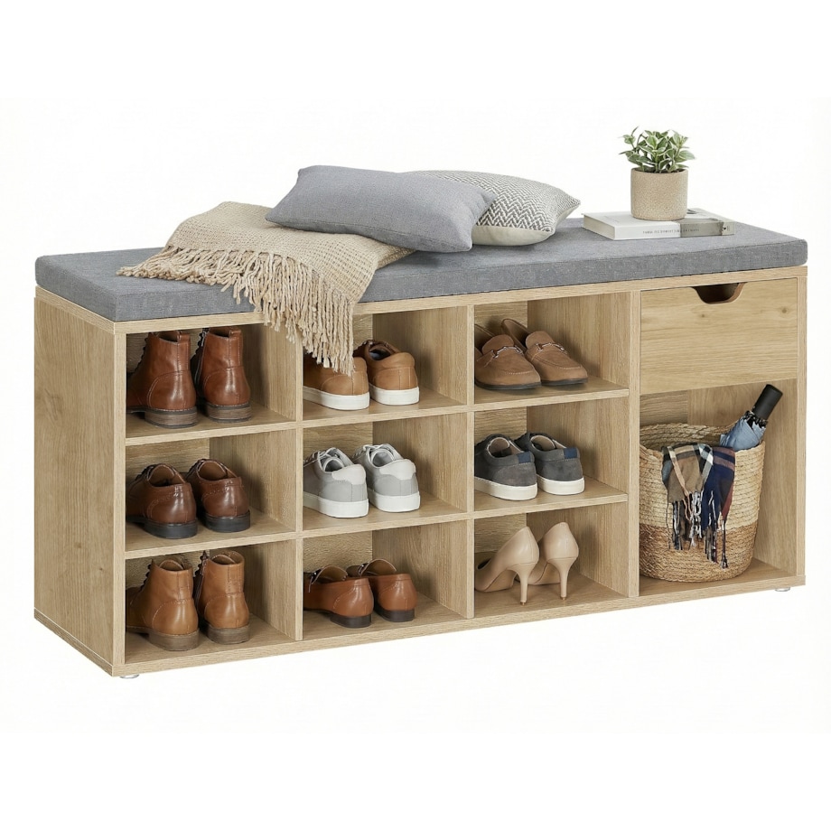 Szafka Na Buty Z Siedziskiem nowoczesny design Artisan