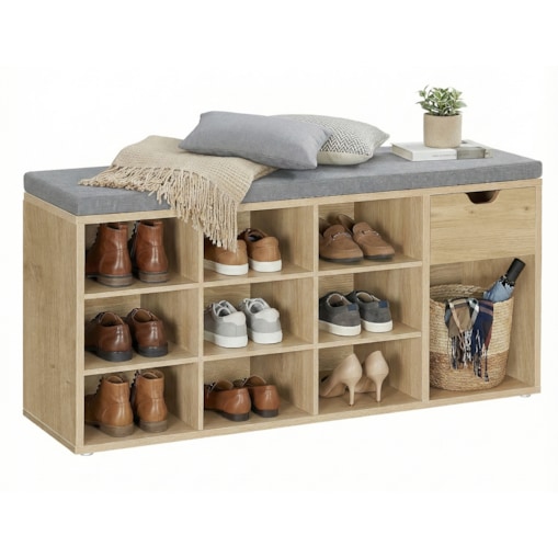 Szafka Na Buty Z Siedziskiem nowoczesny design Artisan