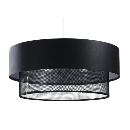 Lampa wisząca DOUBLE NET 50 czarna