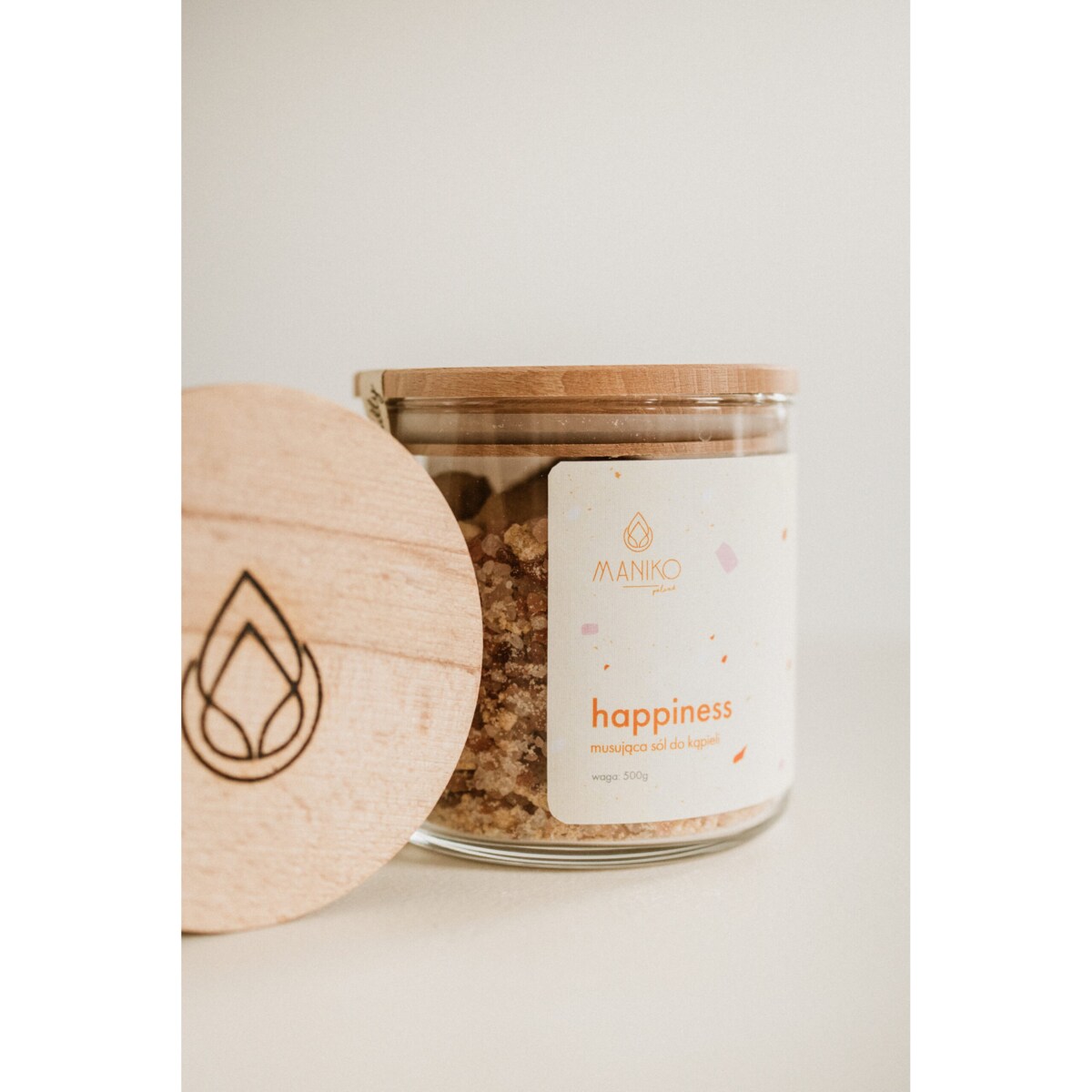 Musująca sól do kąpieli HAPPINESS Fizzing Bath Salt