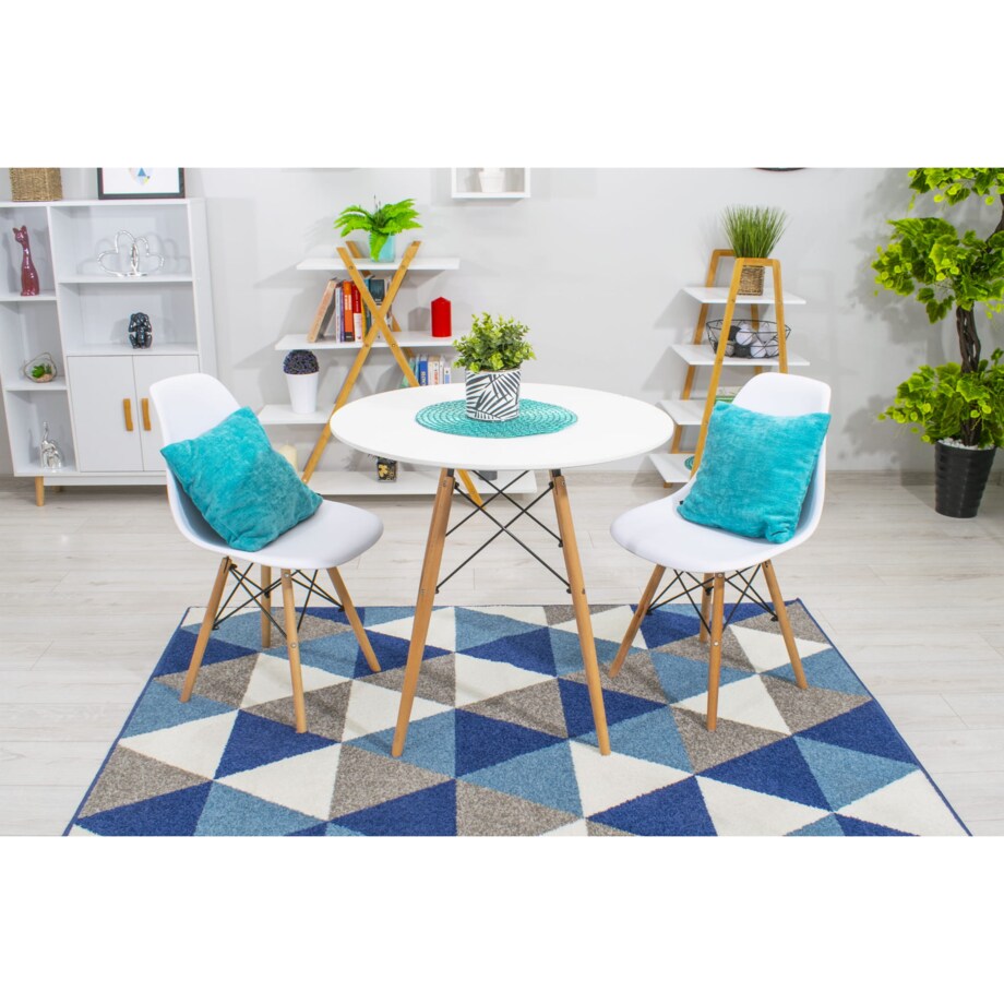 Stół Do Jadalni Kuchni Salonu Biura Todi Okrągły 80 Cm