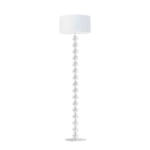 Lampa stojąca podłogowa z abażurem walec BUBBLE