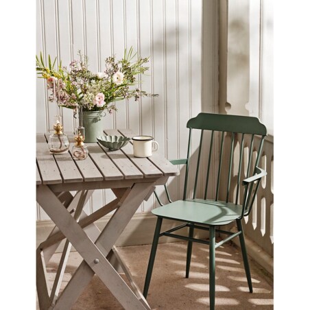 PATERA METALOWA na owoce zielona śr. 16cm