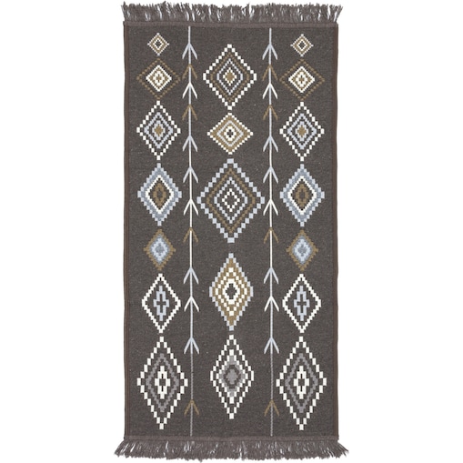 Dywan Kilim Nord 60x120 cm e-floor Aztecki brązowy