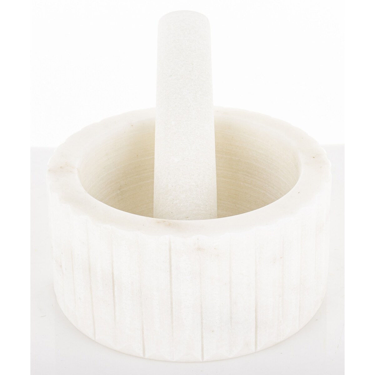 Moździerz kuchenny marmurowy biały Ø 14x7 cm BIANCO