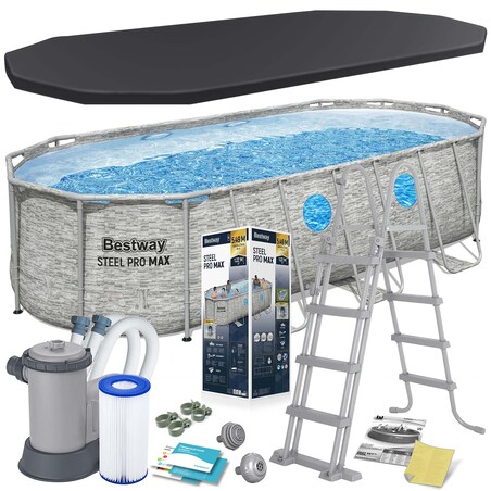 Basen stelażowy ogrodowy 549x274x122 Bestway 56716N