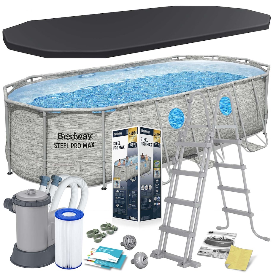 Basen stelażowy ogrodowy 549x274x122 Bestway 56716N