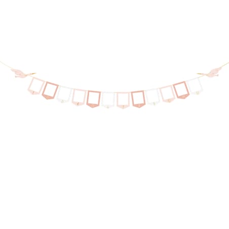 Girlanda na zdjęcia - Bocian, 10.5x15 cm, mix