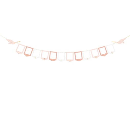 Girlanda na zdjęcia - Bocian, 10.5x15 cm, mix