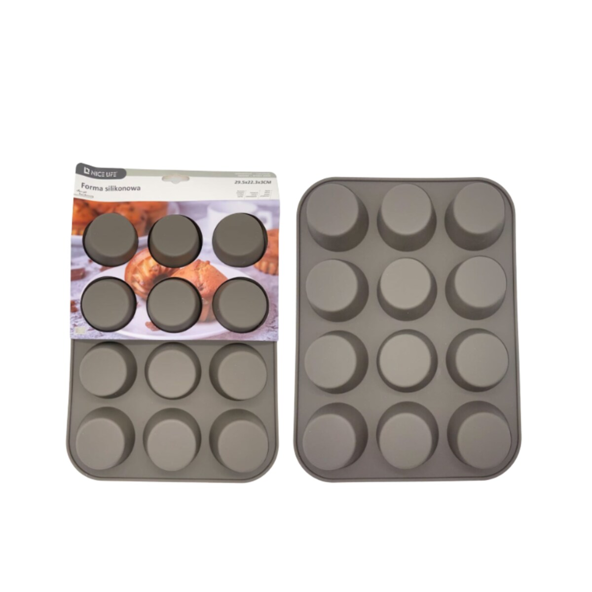forma silikonowa 3d bakefun mini muffin 30x23x3 cm