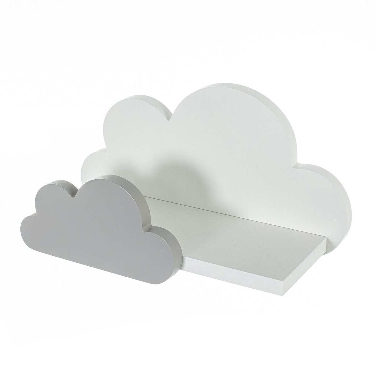 Półka Clouds Premium 38x16x19cm grey, 38 x 16 x 19 cm