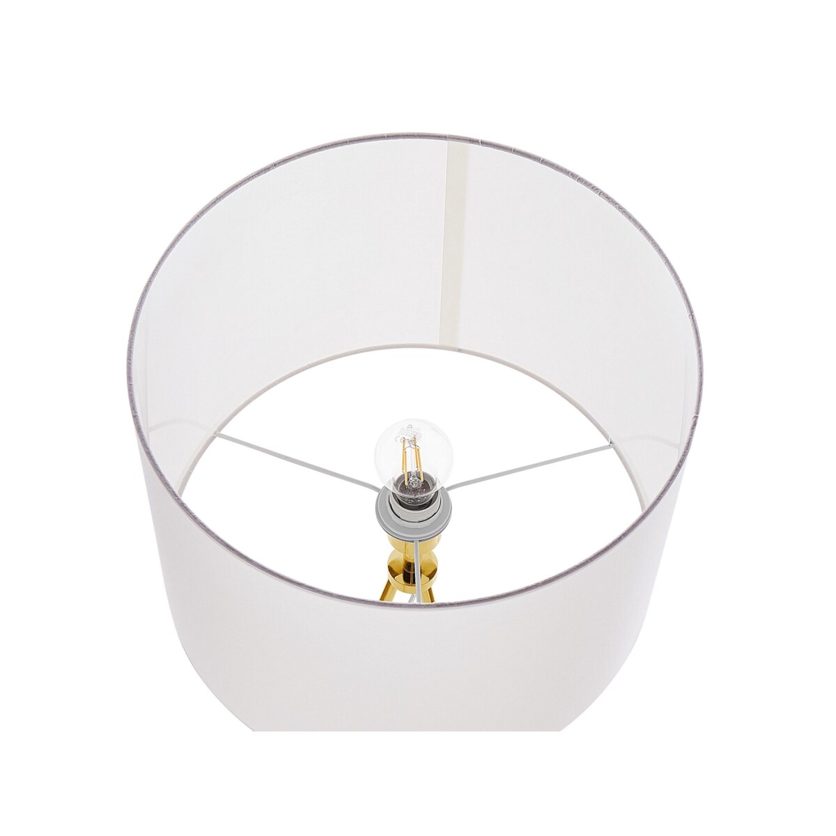 Lampa podłogowa biało-złota VISTULA