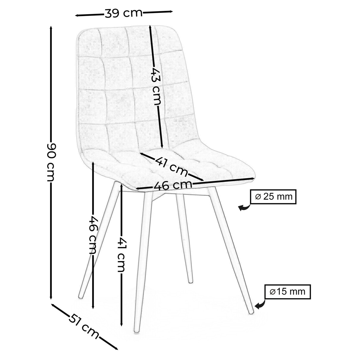 Krzesło tapicerowane obrotowe do salonu ARCO beżowy welur