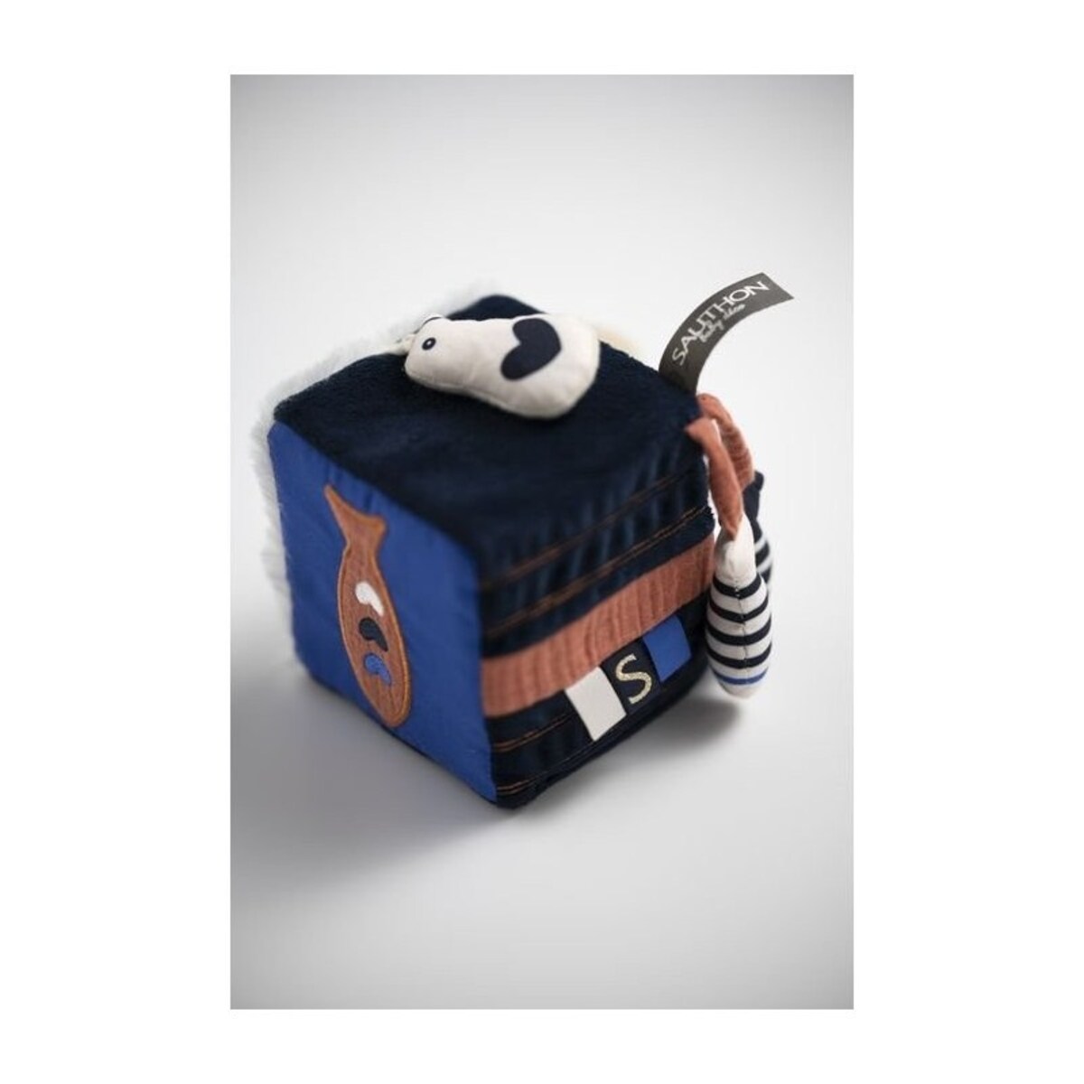 Miękka kostka aktywizująca do zabawy Baby Sailor, Sauthon