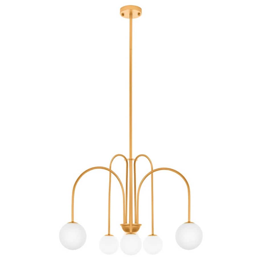 Żyrandol salonowy Neri MSE010100318 balls białe złote