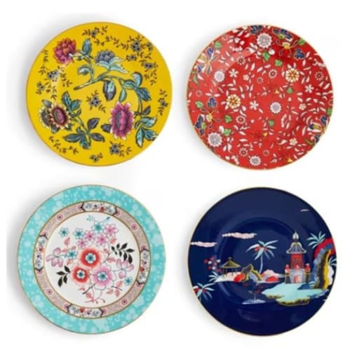 Zestaw 4 talerzy 20 cm Woderlust Wedgwood