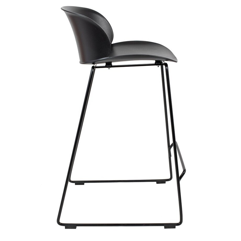 Krzesło barowe ALTOPC-163.H66 do kuchni loft czarne