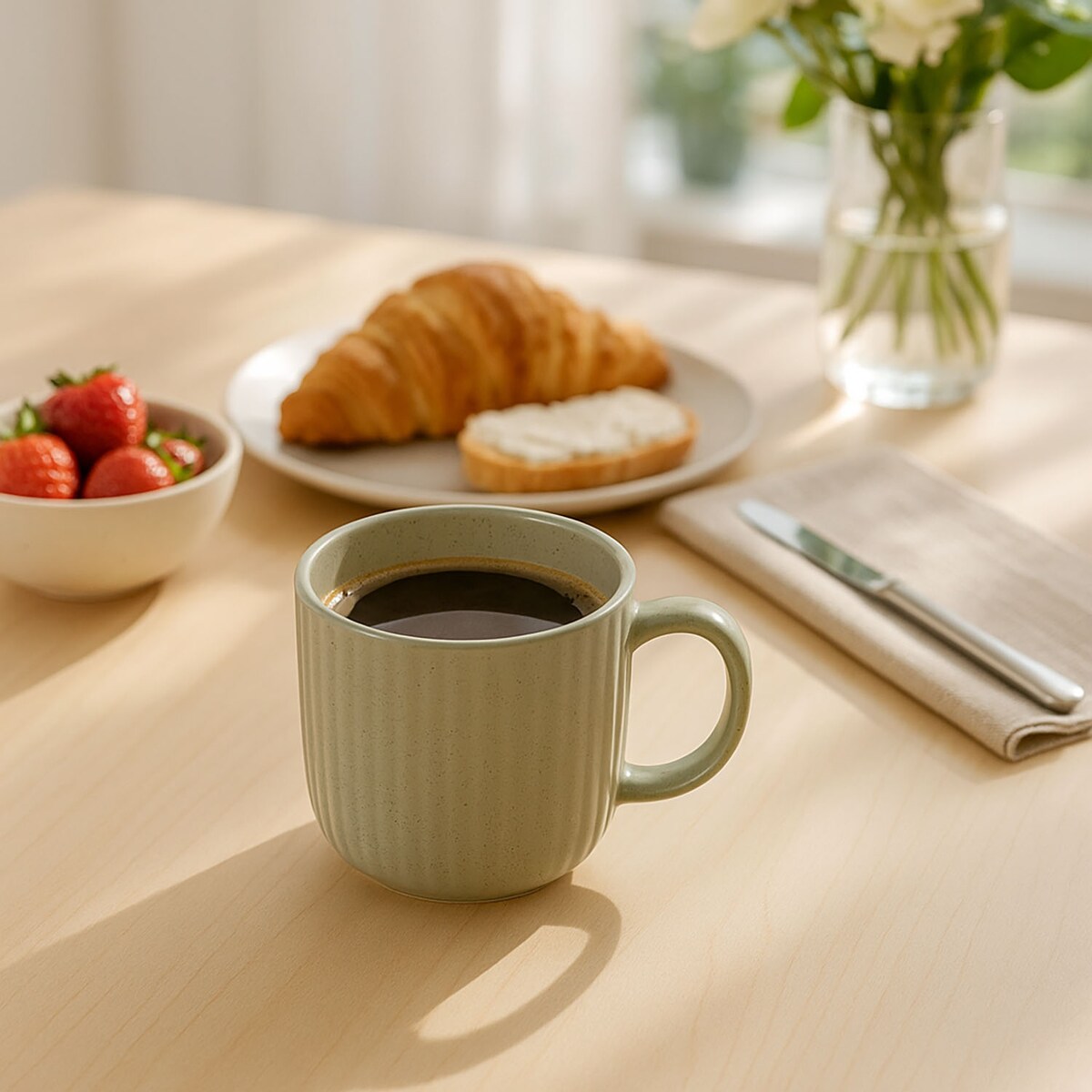 Kubek ceramiczny, 360 ml