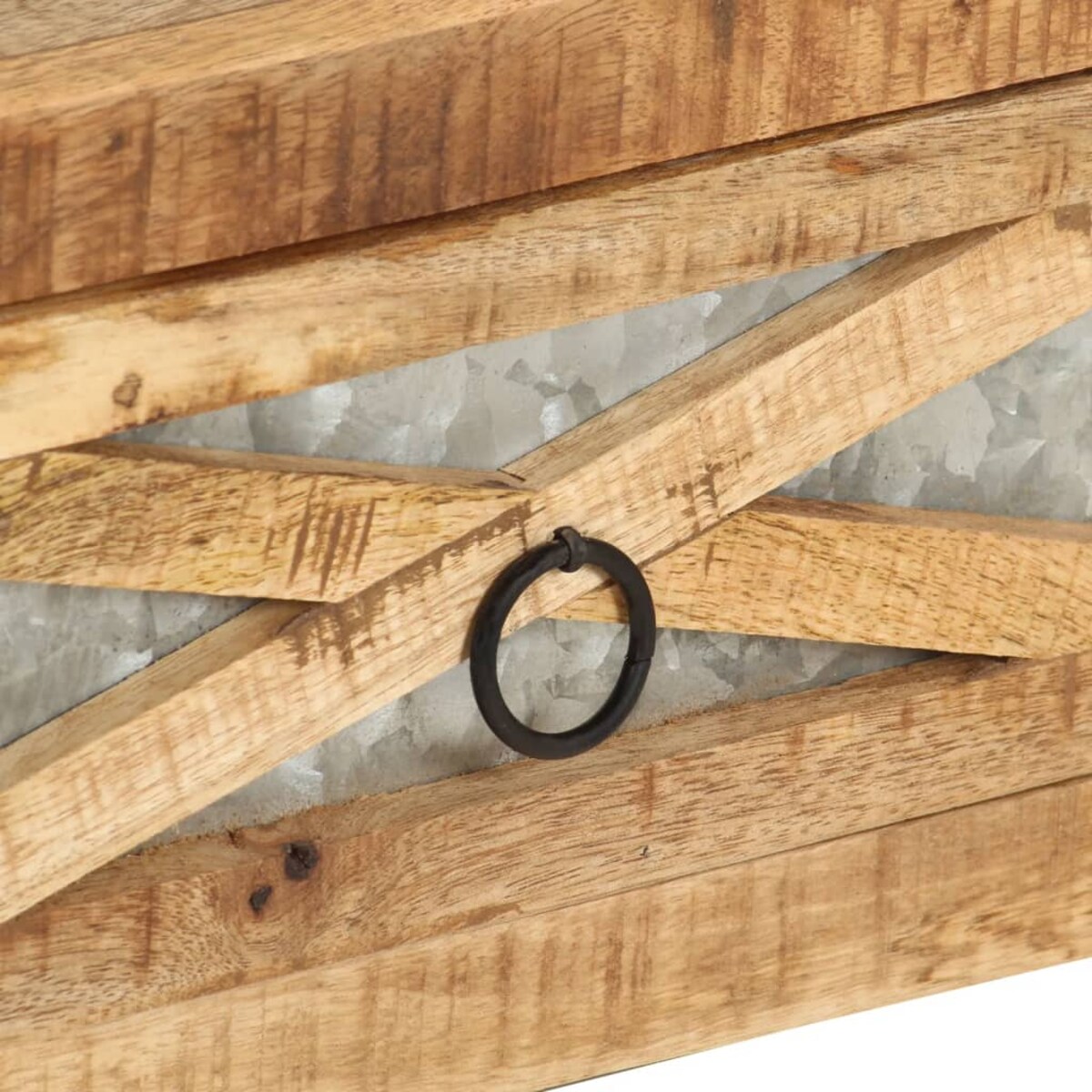 vidaXL Stolik kawowy, 110 x 50 x 38 cm, lite drewno mango