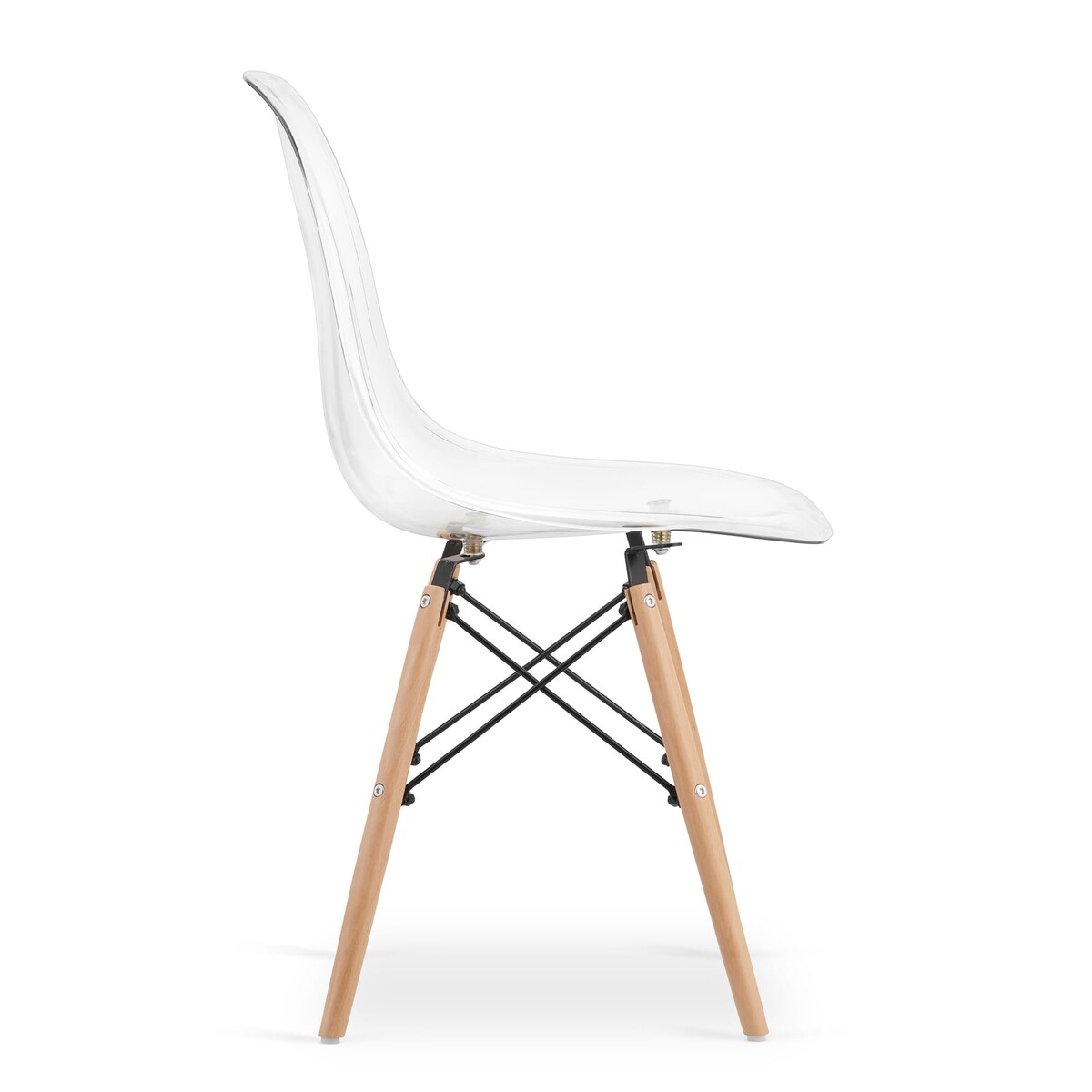 Krzesło Do Jadalni Kuchni Salonu Gabinetu Przezroczyste