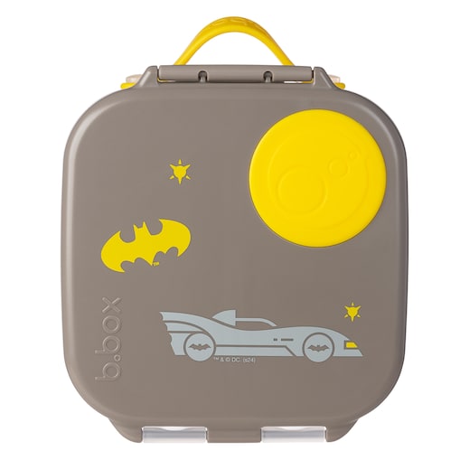 Batman Mini lunchbox dla dzieci do szkoły - szczelna śniadaniówka z przegródkami b.box