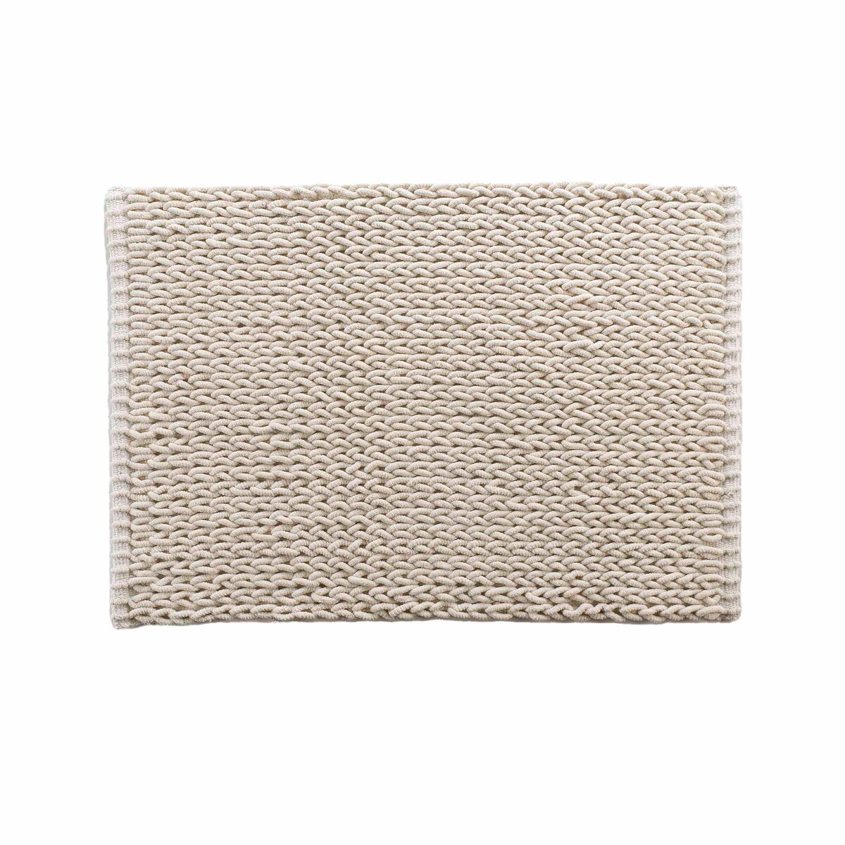 Dywanik łazienkowy ISALIS, pleciony, 50 x 80 cm