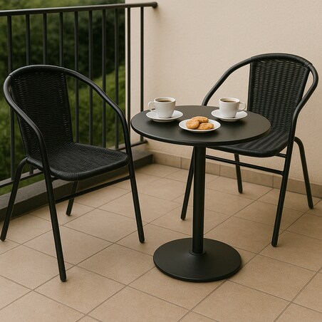 Krzesło ogrodowe BISTRO balkonowe na balkon taras