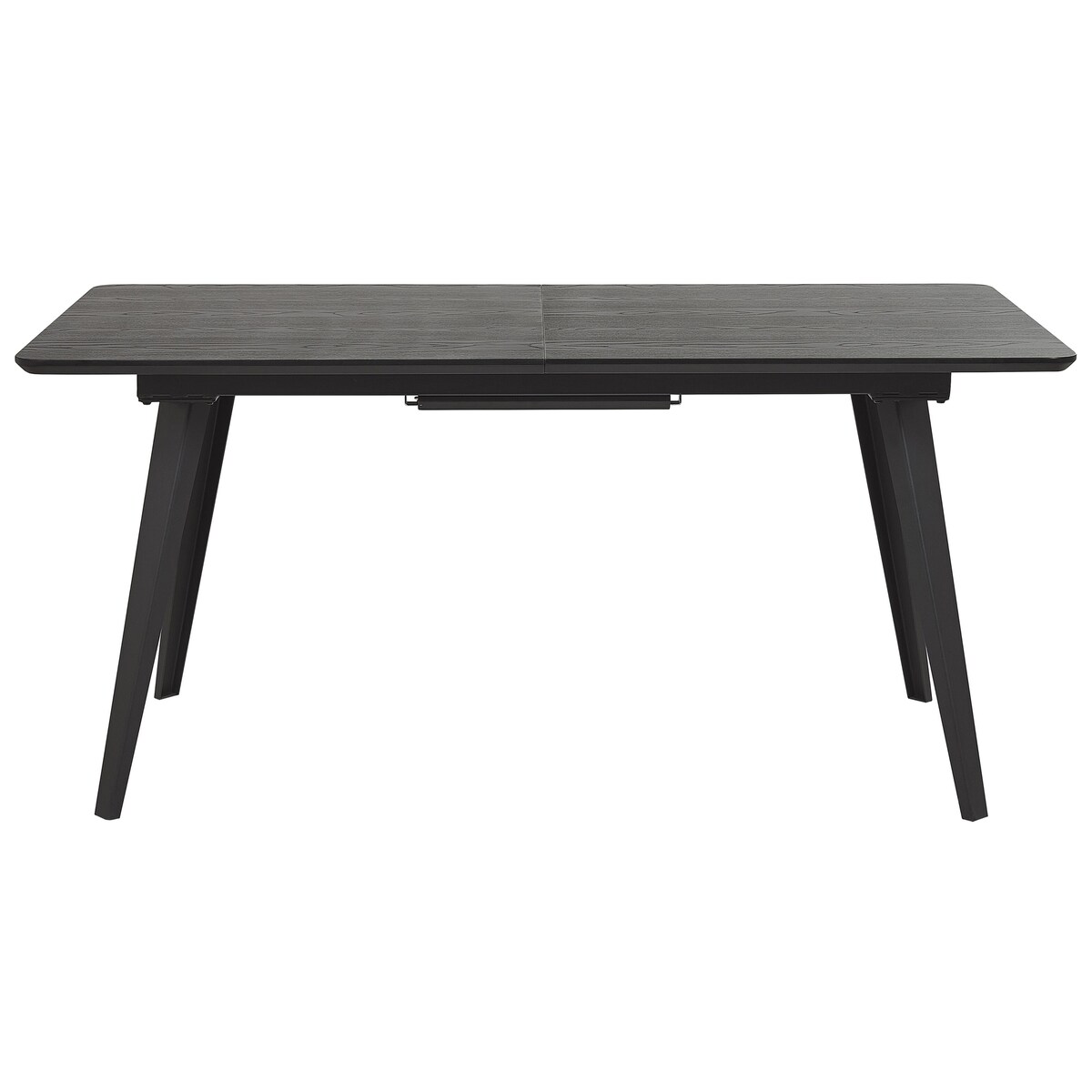 Stół do jadalni rozkładany IRVINGTON Czarny 160/200 cm 90 cm