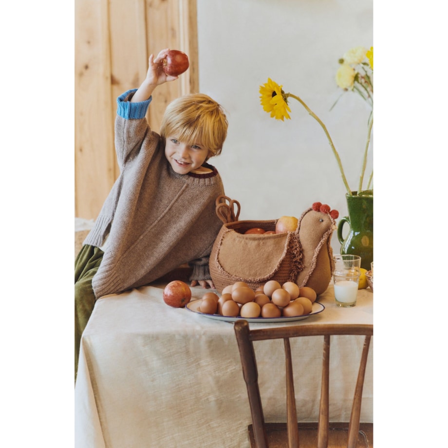 Lorena Canals - Kosz dekoracyjny Kura Toffie, Farm