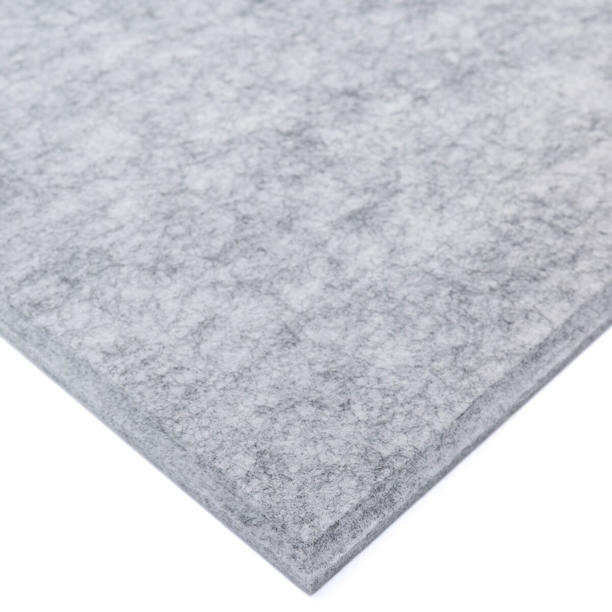 Zestaw 2 szt panel filcowy Felly 40x40 cm płytka kwadrat gładki szary