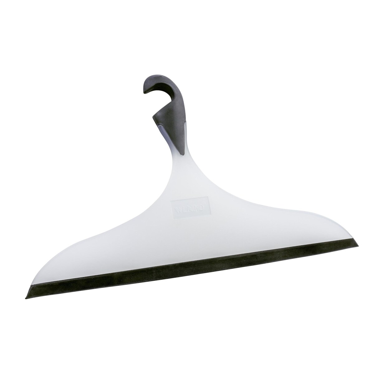 Ściągaczka do wody, gumowy przedmiot, który pozwala utrzymać czystość na płaskich powierzchniach.