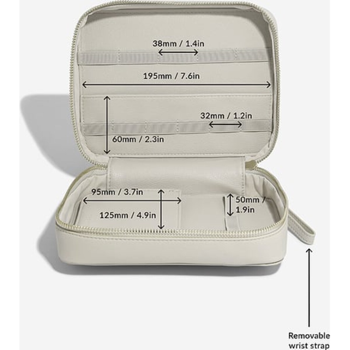Etui na ładowarki i słuchawki Stackers ciemnoszare