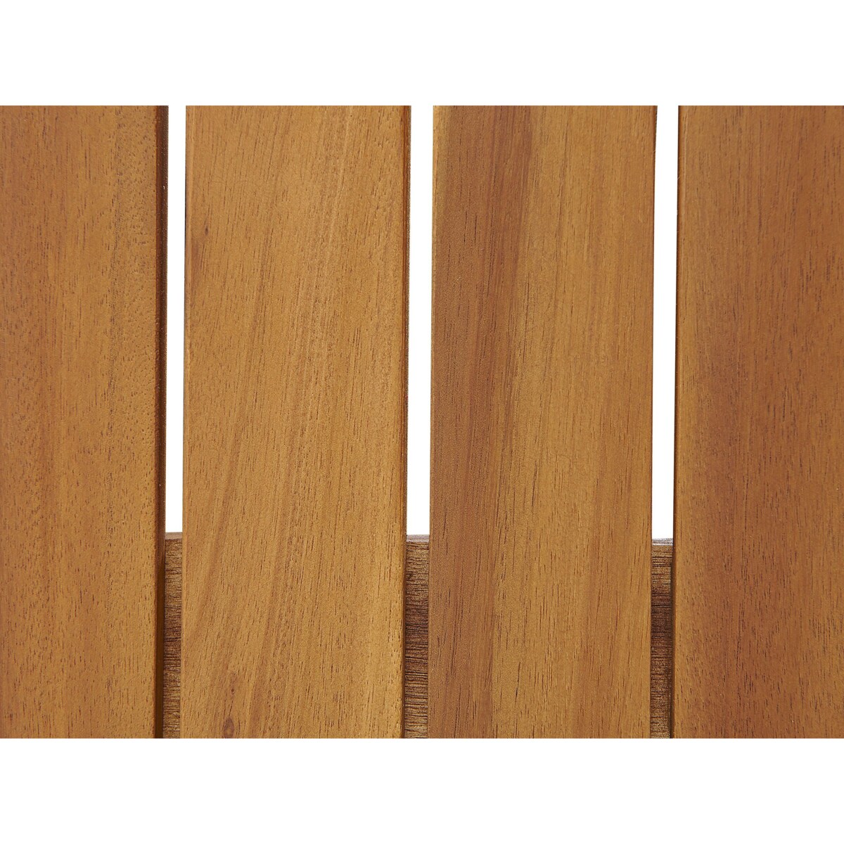 Ławka ogrodowa drewniana 120 cm czerwona poduszka SOVANA