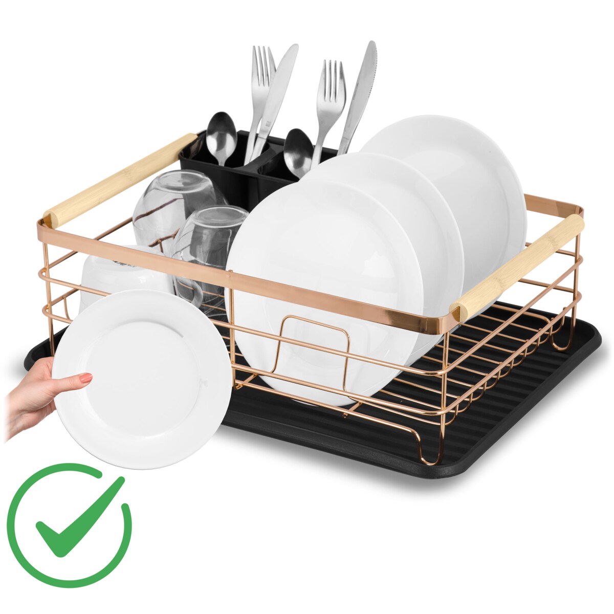 Suszarka do naczyń ociekacz stojąca tacka Massido