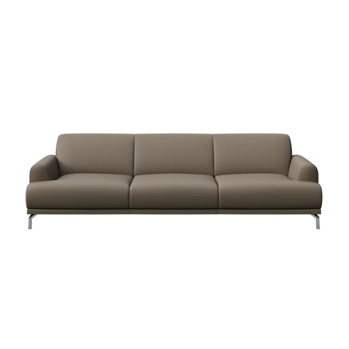 Sofa 3-osobowa Puzo brązowa