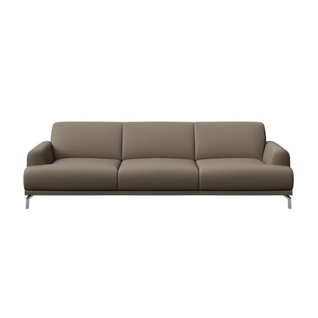 Sofa 3-osobowa Puzo brązowa