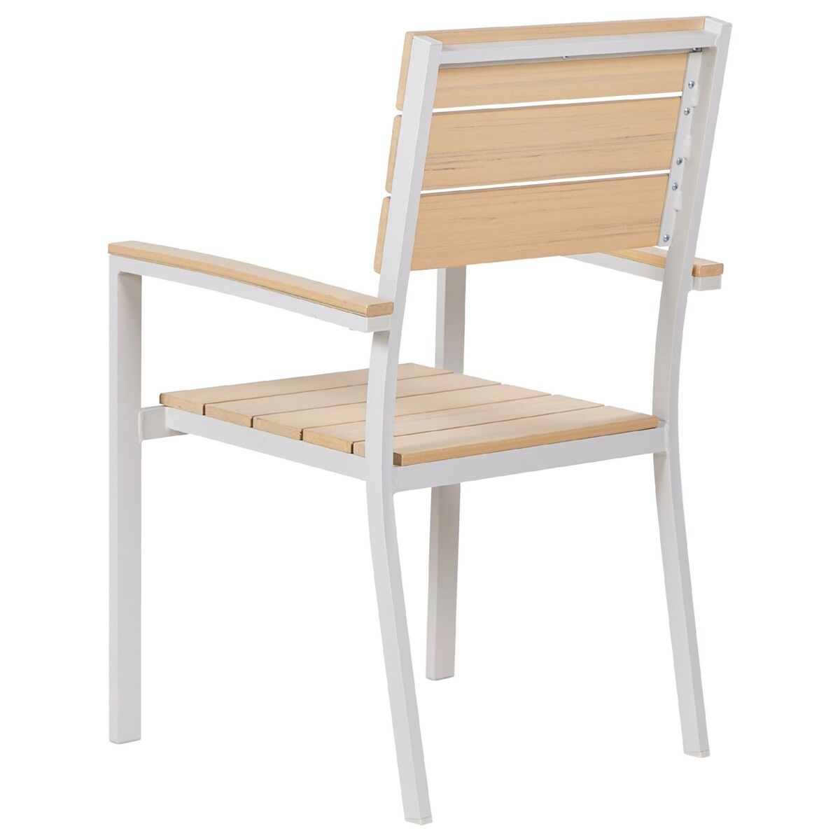 Zestaw 6 krzeseł ogrodowych beżowy COMO