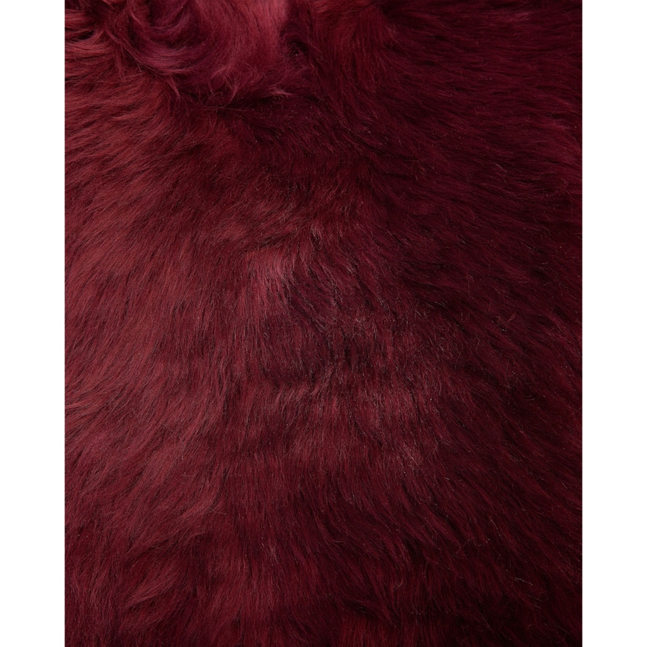 Skóra owcza bordowa ULURU