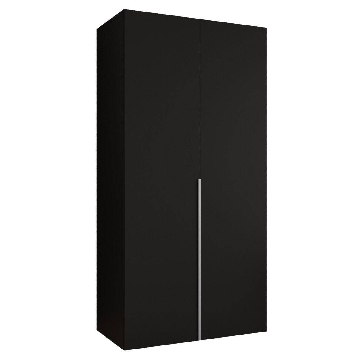 Szafa uchylna otwierana ALICANTE 1 100 wys. 202 cm Czarny + u. Kaszmir