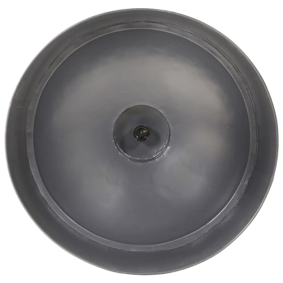 vidaXL Industrialna lampa wisząca, 32 cm, szara, E27