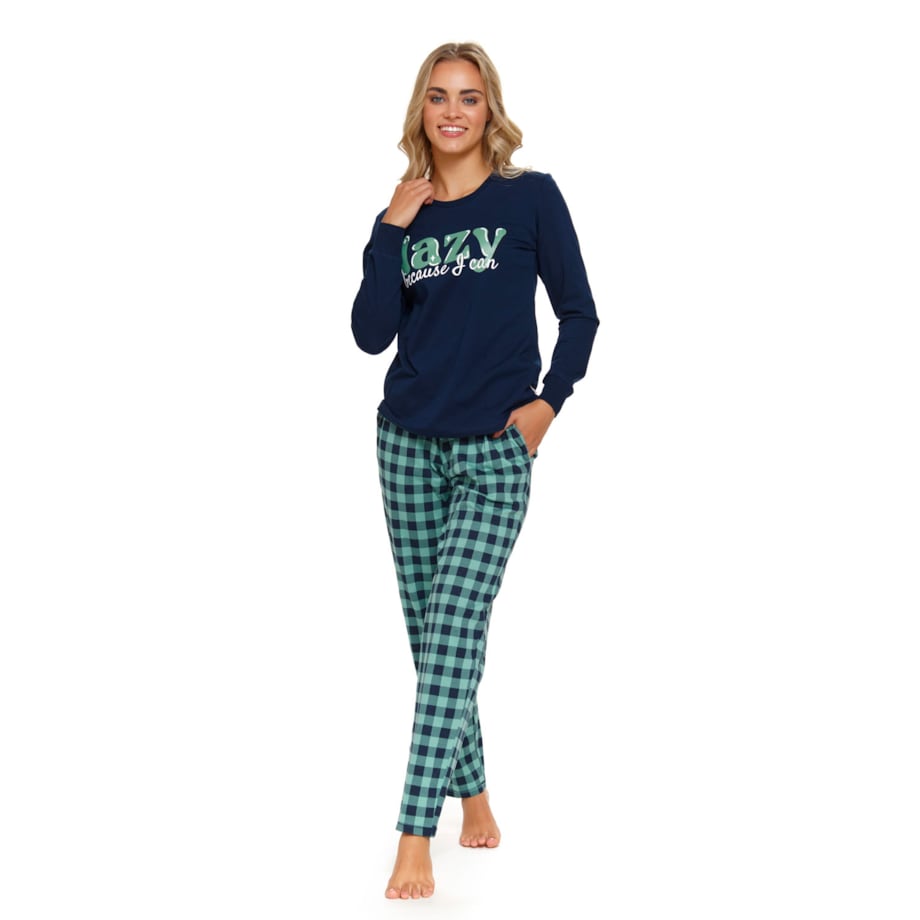 Piżama kolor granatowy PM.5260.NAVY_BLUE - S