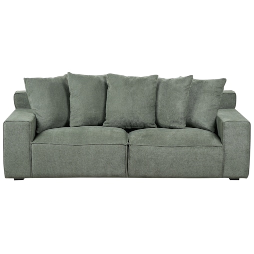 Sofa VISKAN Szenil Ciemnozielony dla 3 osób